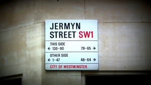 Jermyn Street, Sign